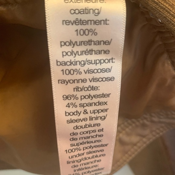 Maurice’s Faux Leather Jacket EUC 3x Brown/Carmel - Picture 3 of 6